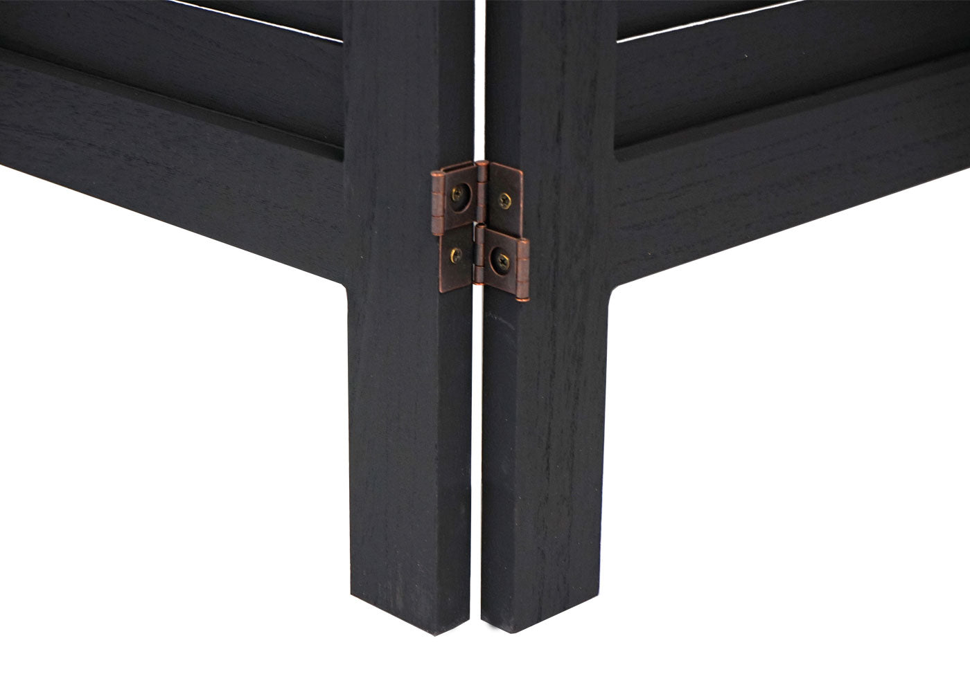 Cosmo Casa - Paravent - Shabby - Hout - Antraciet - 170×240 cm