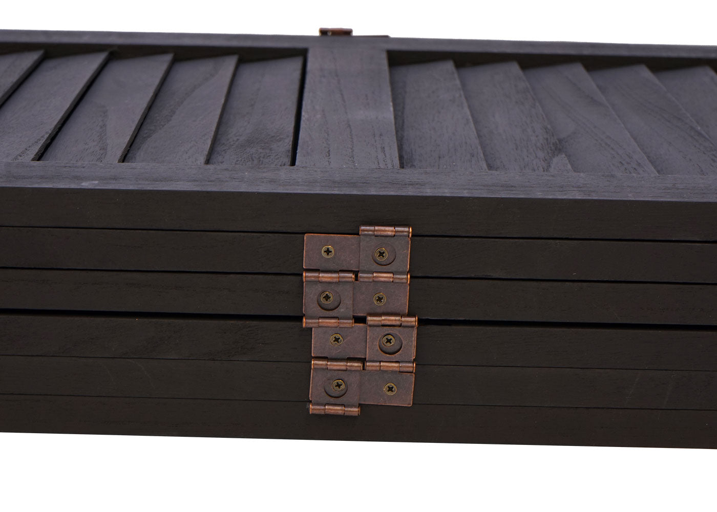 Cosmo Casa - Paravent - Shabby - Hout - Antraciet - 170×240 cm