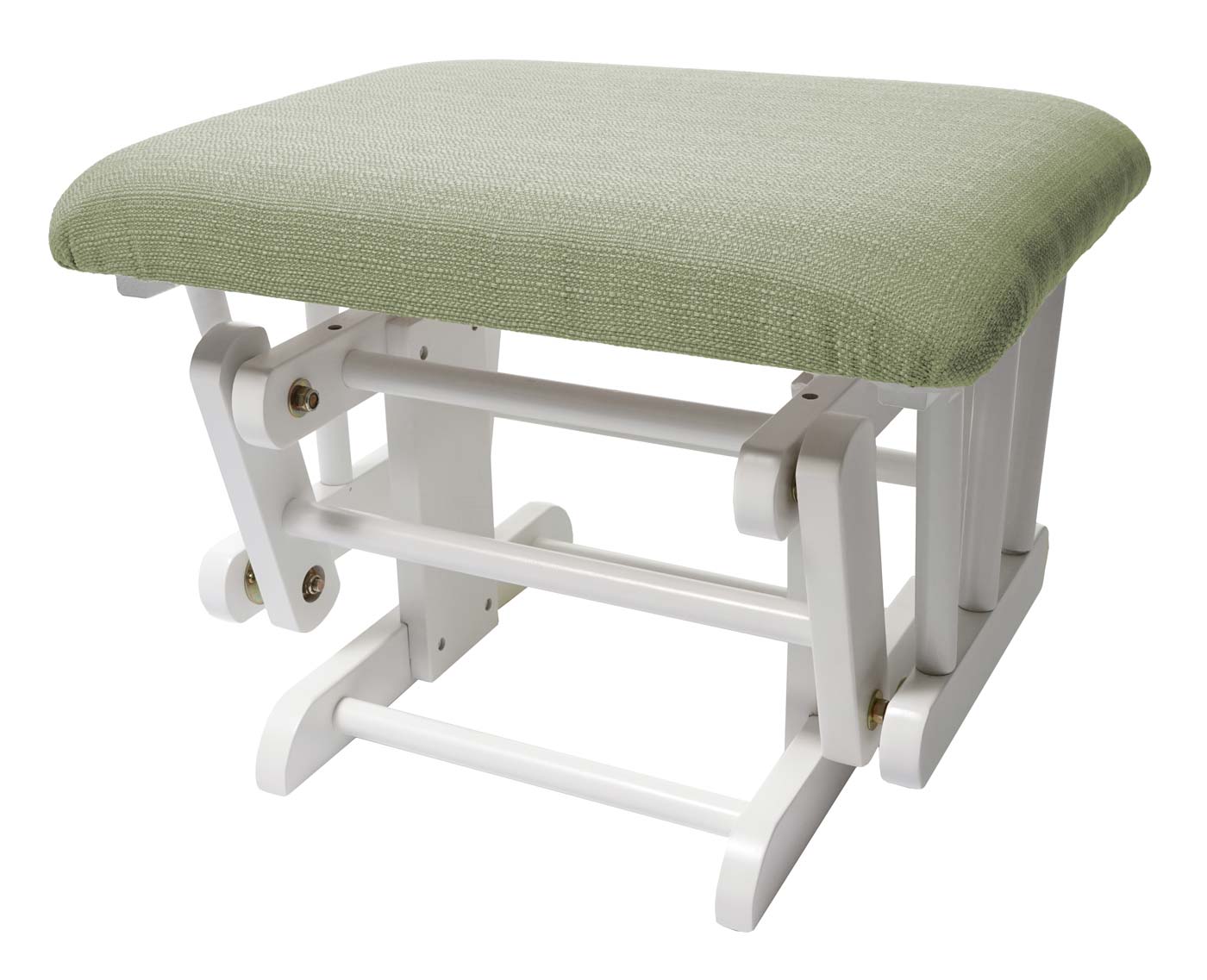 Cosmo Casa - Relaxstoel - Schommel - Textiel - Lichtgroen