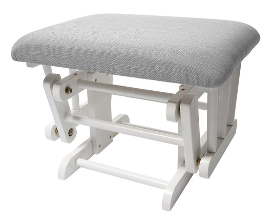 Cosmo Casa - Relaxstoel - Schommel - Textiel - Lichtgrijs