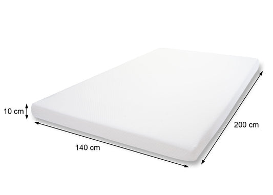 Cosmo Casa - Matrasbeschermer - Traagschuim - Visco-schuim - 140×200 cm