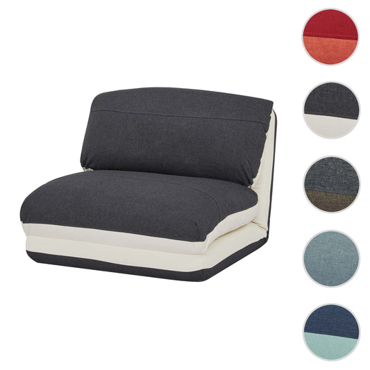 Cosmo Casa - Slaapbank - Functioneel - Textiel - Crème & Zwart