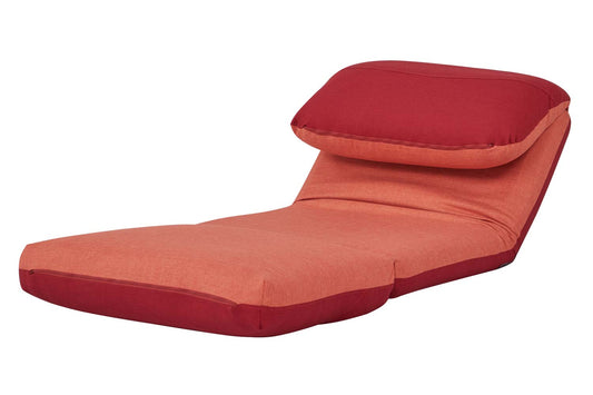 Cosmo Casa - Slaapbank - Functioneel - Textiel - Oranje & Donkerrood