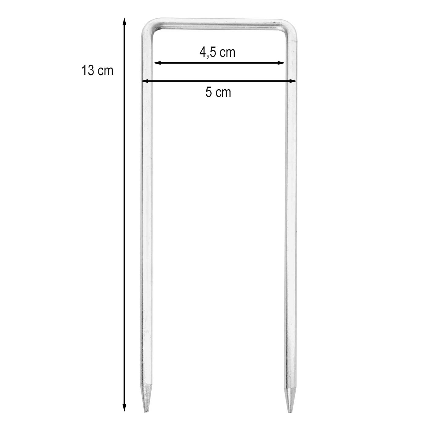 Cosmo Casa - Set van 4 Grondpennen trampoline - Grondpen - Metaal