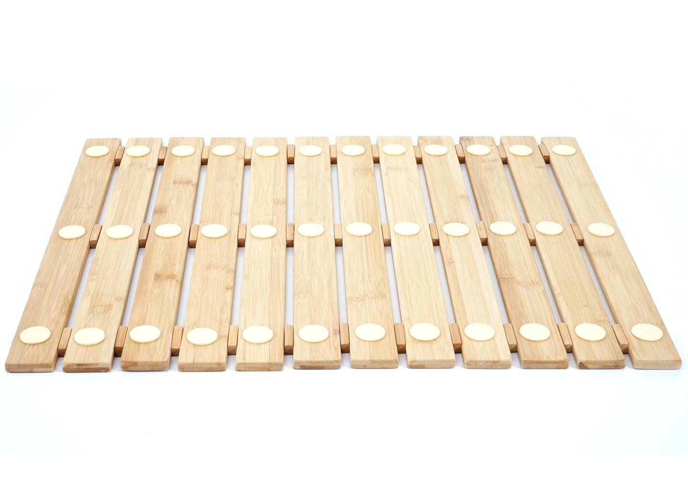 Cosmo Casa - Badmat - Antislip - Bamboe - 60×50 cm