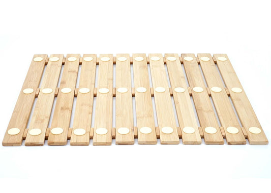 Cosmo Casa - Badmat - Antislip - Bamboe - 60×50 cm