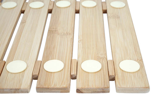 Cosmo Casa - Badmat - Antislip - Bamboe - 60×50 cm