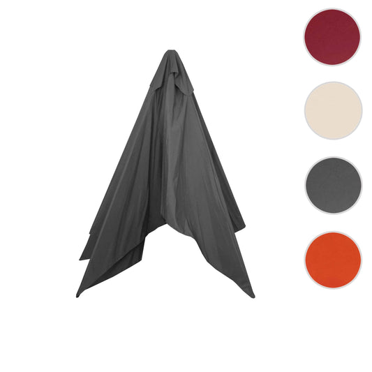 Cosmo Casa - Parasolhoes - Vervangend - Polyester - Antraciet - 3×4 m