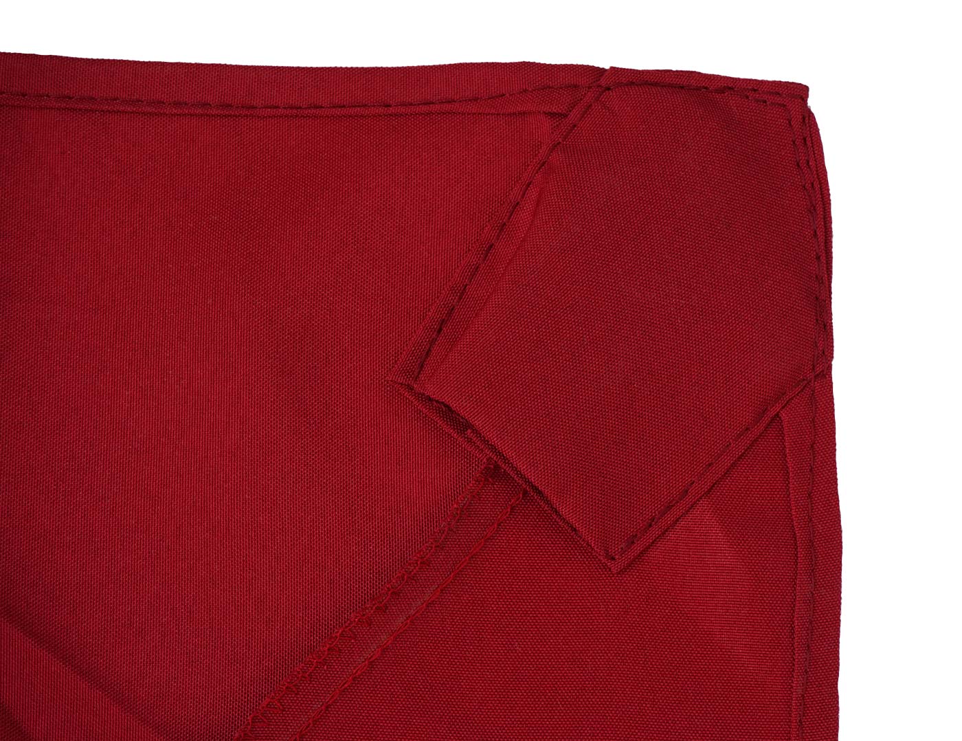Cosmo Casa - Parasolhoes - Vervangend - Polyester - Bordeauxrood - 3×4 m