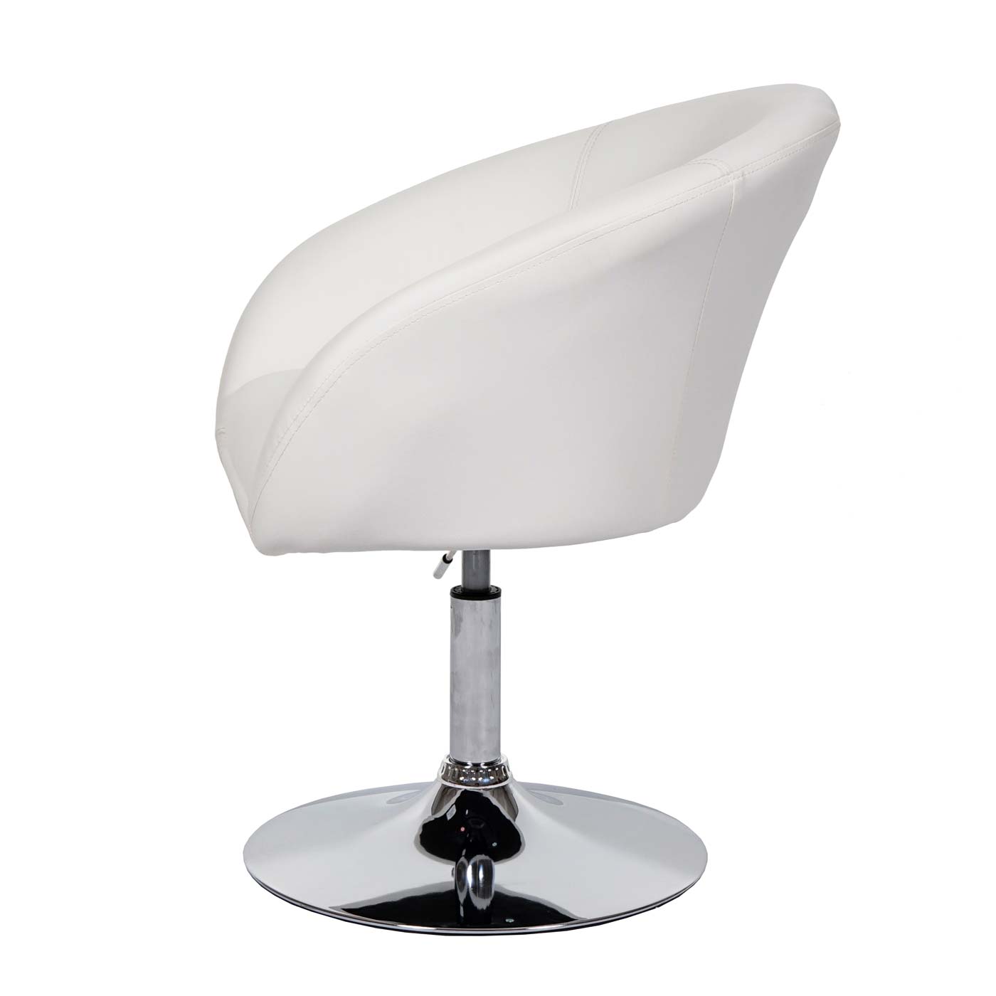 Cosmo Casa - Eetkamerstoel - Verstelbaar - Kunstleer - Wit