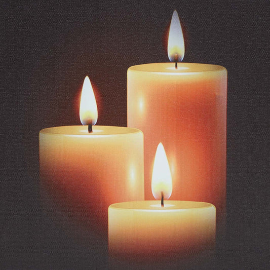 Cosmo Casa - Set van 2 LED-foto’s - Verlicht - Canvas - 70×40 cm