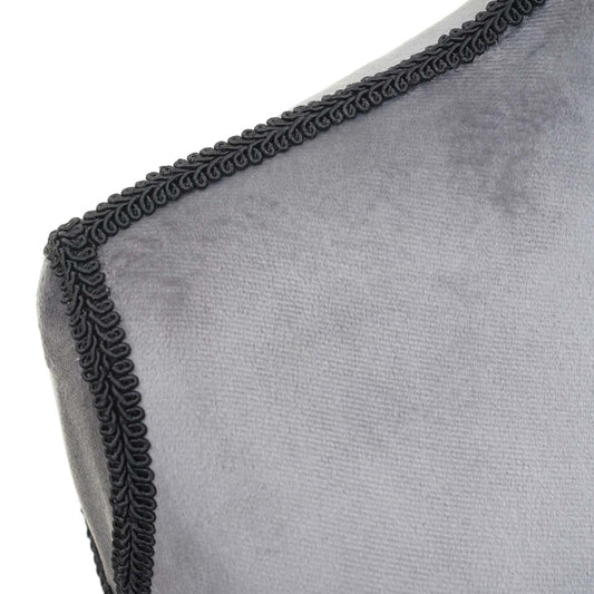 Cosmo Casa - Kleermakerspop - Dames torso - Fluweel - Fluweelgrijs