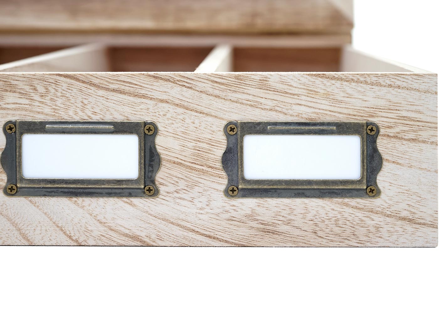 Cosmo Casa - Opbergdoos - Sieradendoos - Paulownia - Natuurlijk bruin - 17×37×33 cm