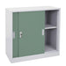 Cosmo Casa - Archiefkast - Afsluitbaar - Staal - Groen - 90×90×45 cm