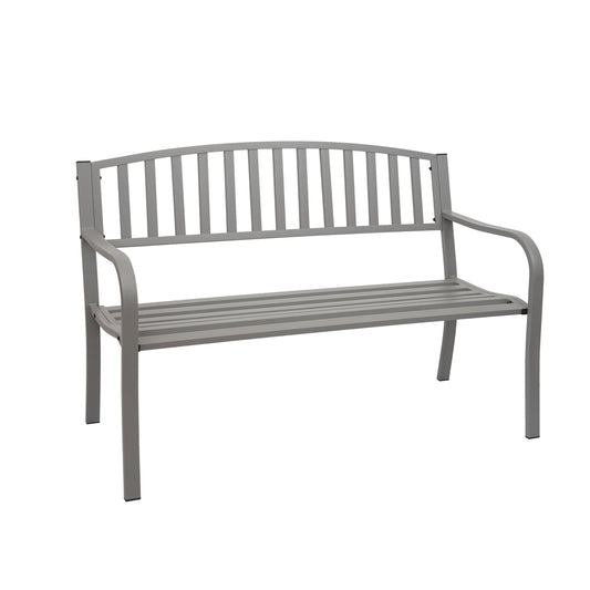 Cosmo Casa - Tuinbank - Parkbank - Staal - Grijs