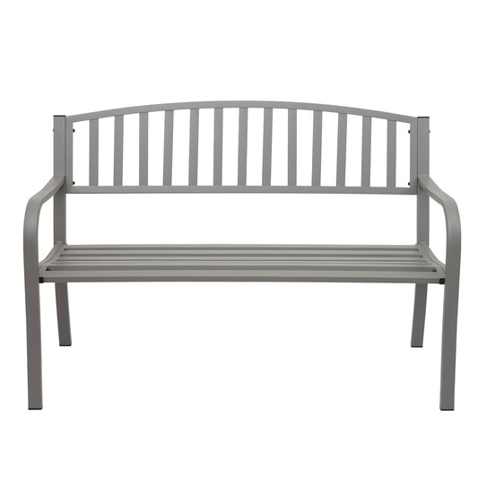 Cosmo Casa - Tuinbank - Parkbank - Staal - Grijs