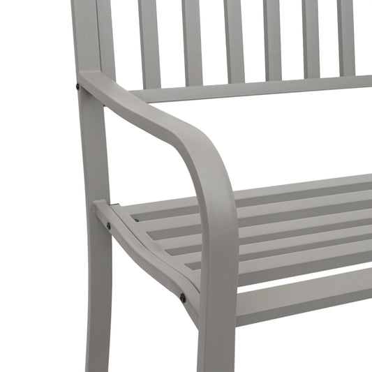 Cosmo Casa - Tuinbank - Parkbank - Staal - Grijs