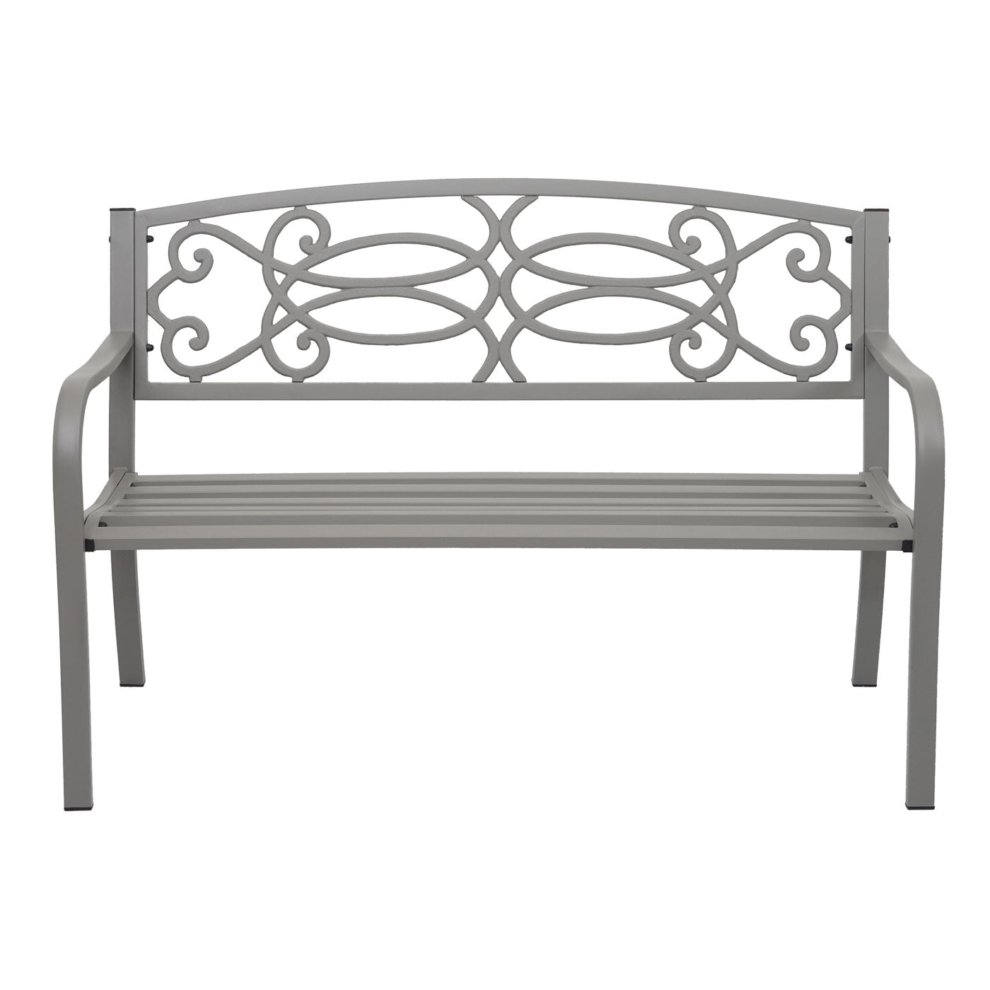 Cosmo Casa - Tuinbank - Parkbank - Staal - Grijs