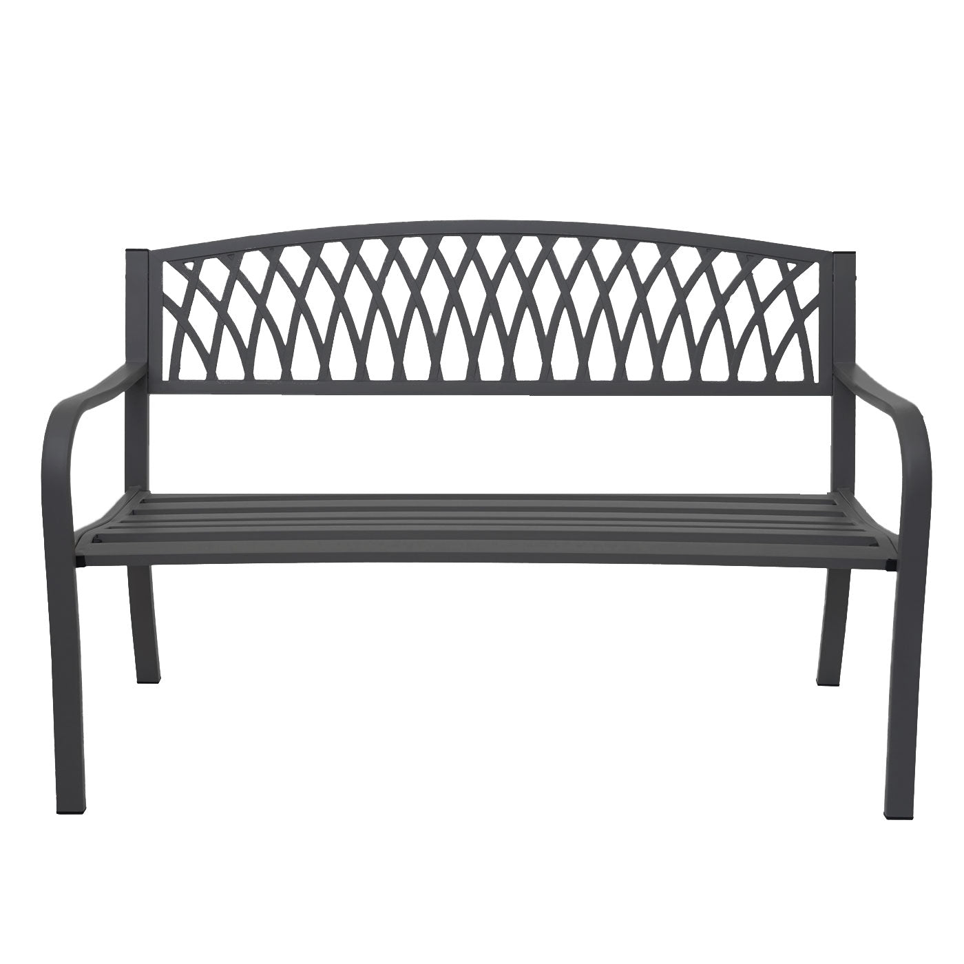 Cosmo Casa - Tuinbank - Parkbank - Staal - Zwart