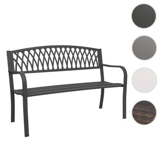Cosmo Casa - Tuinbank - Parkbank - Staal - Zwart