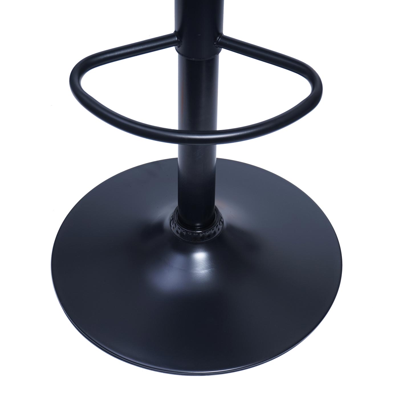 Cosmo Casa - Set van 2 Barkrukken - Bistrokruk - Fluweel - Petrolblauw