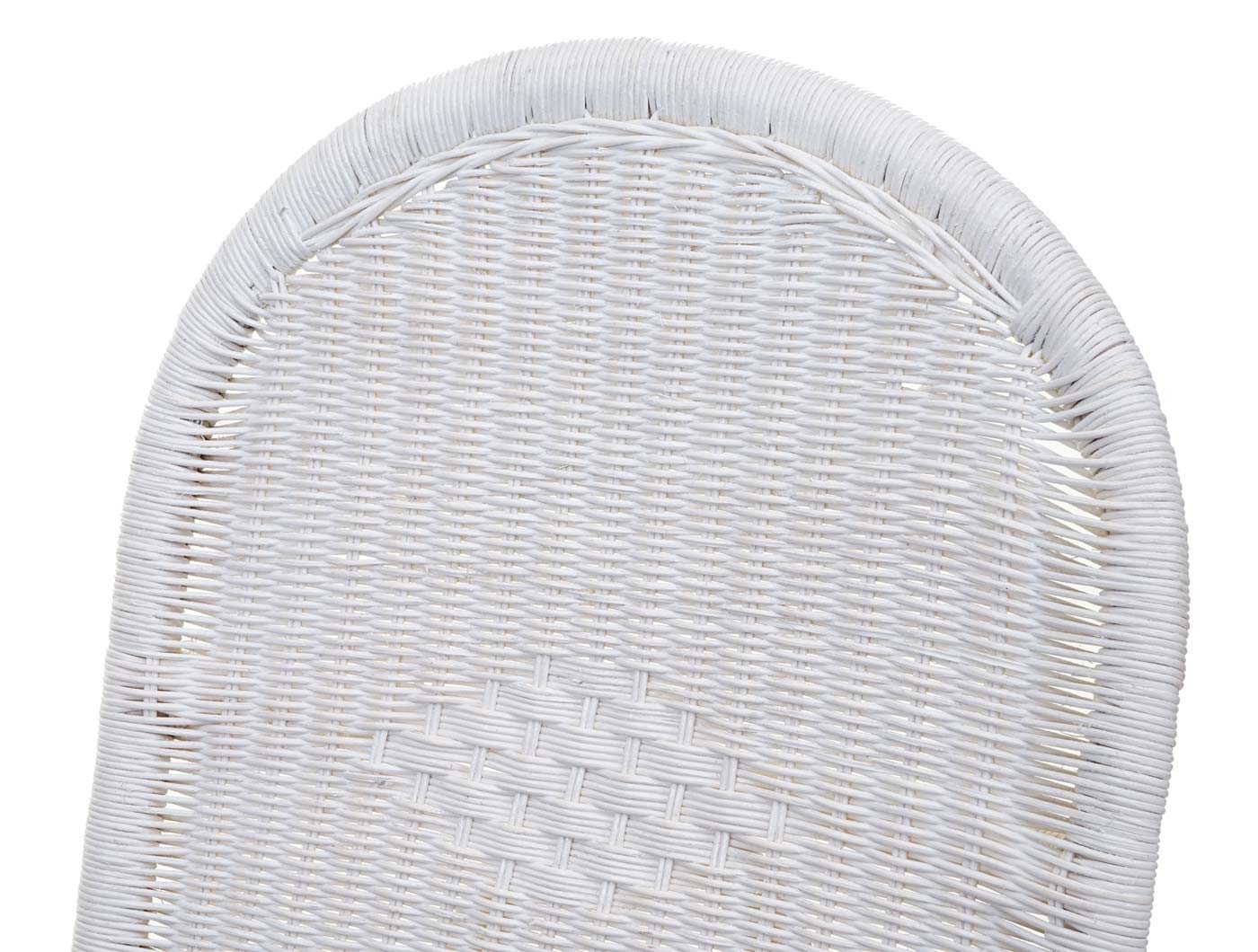 Cosmo Casa - Schommelstoel - Rotan - Rotan & Textiel - Grijs