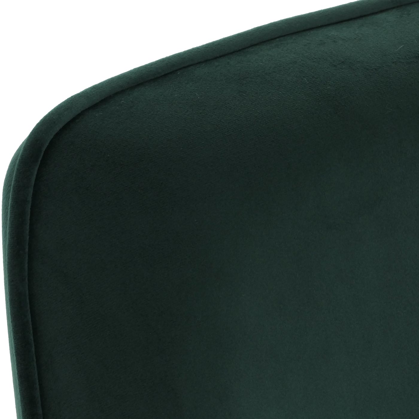 Cosmo Casa - Set van 6 Sledestoelen - Eetkamerstoelen - Keukenstoelen - Textiel - Groen