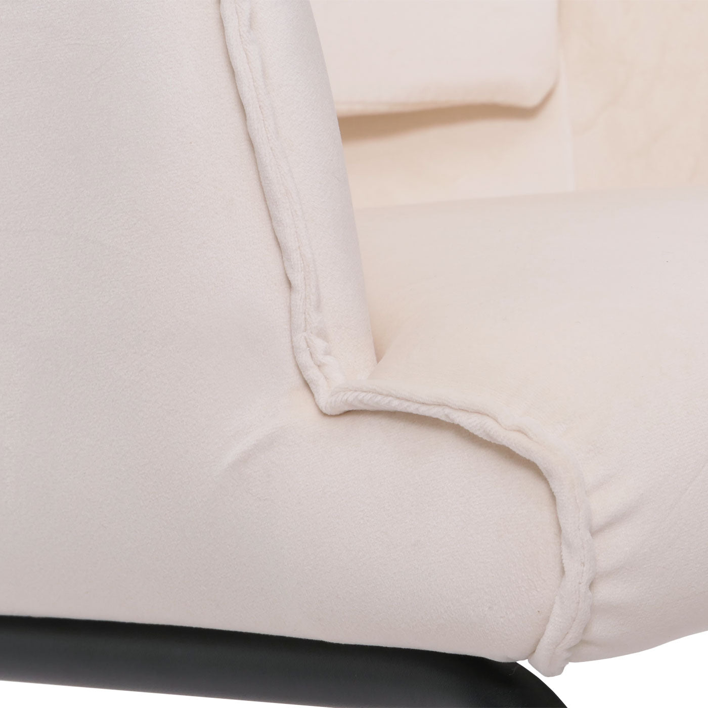 Cosmo Casa - Set van 6 Sledestoelen - Textiel - Crème-Beige