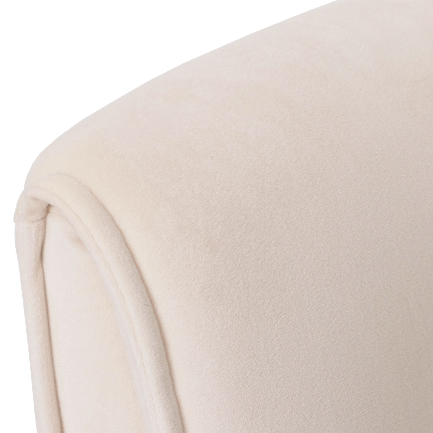 Cosmo Casa - Set van 6 Sledestoelen - Textiel - Crème-Beige