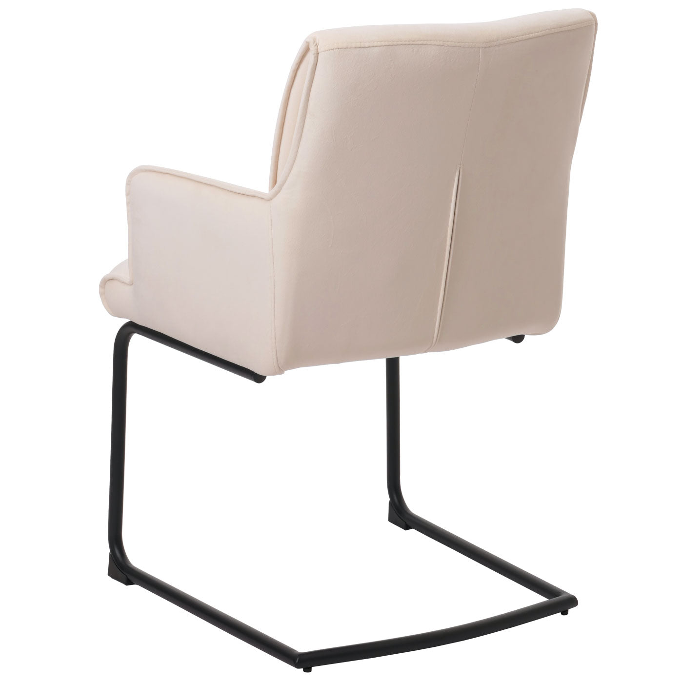 Cosmo Casa - Set van 6 Sledestoelen - Textiel - Crème-Beige