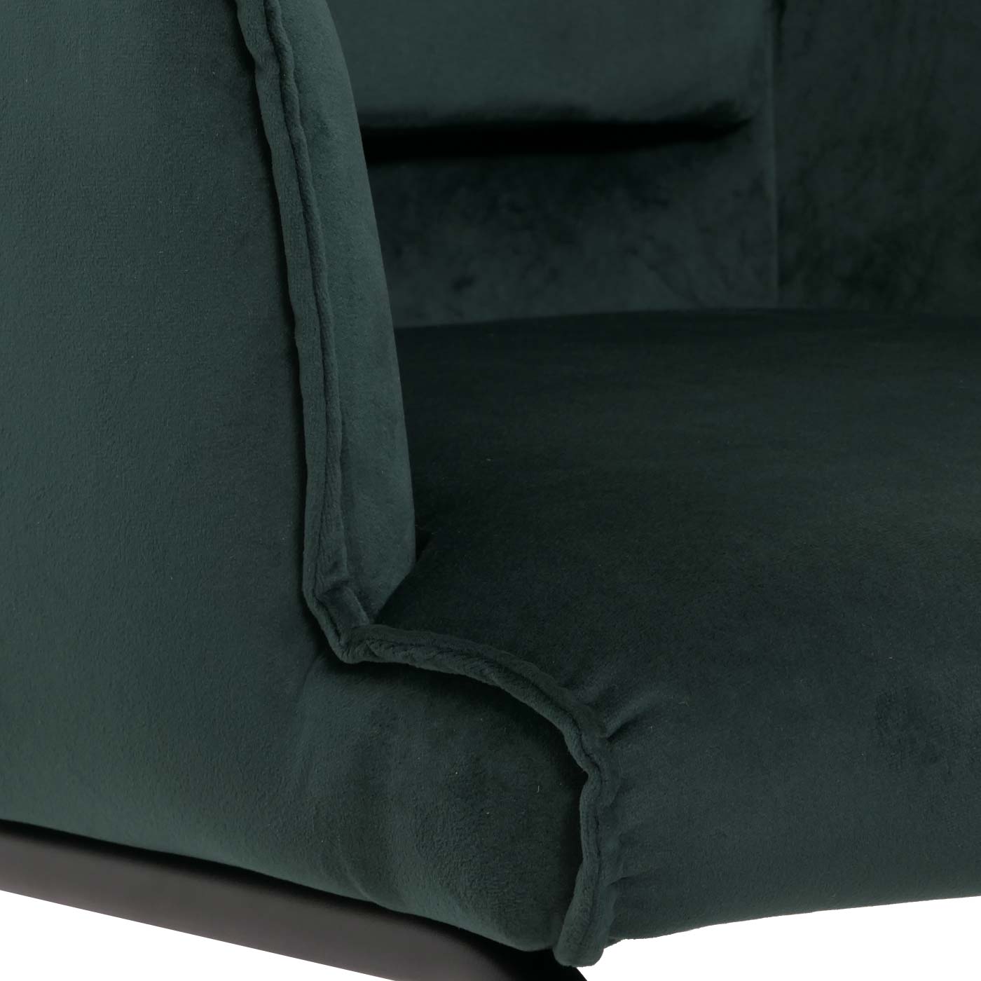 Cosmo Casa - Set van 6 Sledestoelen - Textiel - Groen