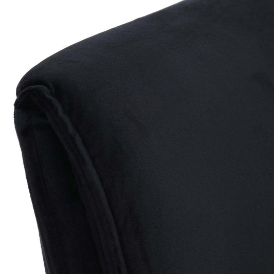 Cosmo Casa - Set van 6 Sledestoelen - Textiel - Antracietblauw