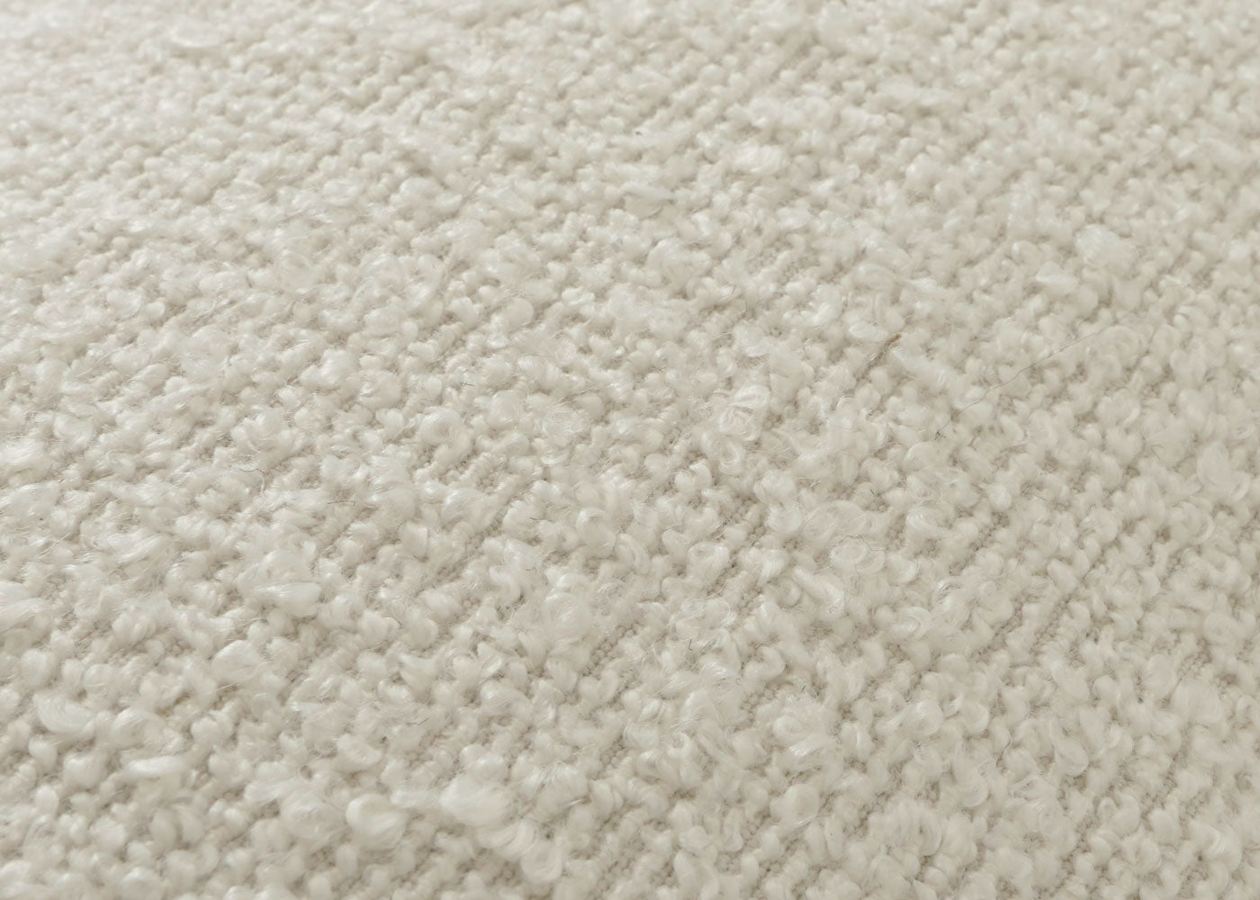 Cosmo Casa - Set van 6 Eetkamerstoelen - Keukenstoelen - Draaibaar - Automatische Positionering - Bouclé Stof - Crèmewit