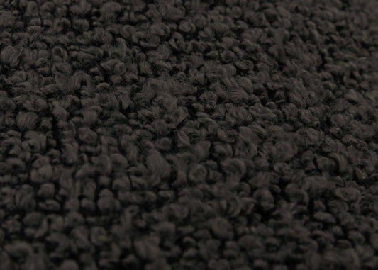 Cosmo Casa - Set van 6 Eetkamerstoelen - Draaibaar Auto-positie - Bouclé Stof - Donkergrijs