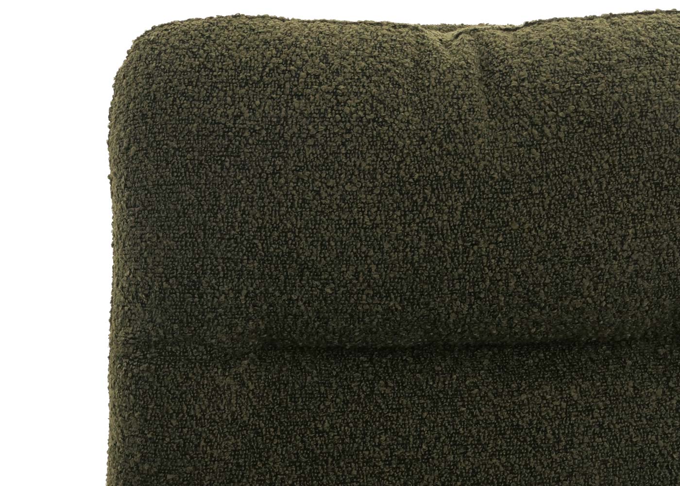 Cosmo Casa - Set van 6 Eetkamerstoelen - Draaibaar Auto-positie - Bouclé Stof - Groen