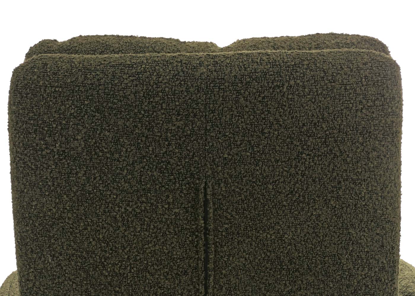 Cosmo Casa - Set van 6 Eetkamerstoelen - Draaibaar Auto-positie - Bouclé Stof - Groen