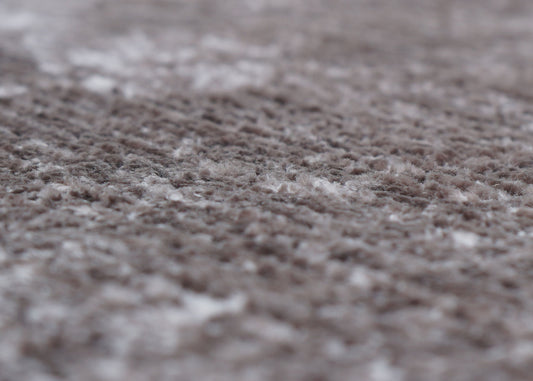 Cosmo Casa - Set van 6 Eetkamerstoelen - Keukenstoelen - Gestoffeerde Stoelen - Hout - Stoftextiel Chenille - 465gm - FSC - Bruin