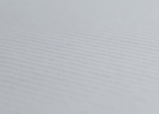 Cosmo Casa - Set van 6 Eetkamerstoelen - Keukenstoel - Gestoffeerde Stoel - Hout - Stoftextielkoord - 400gm - FSC - Crème Wit