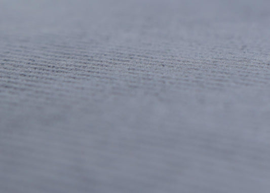 Cosmo Casa - Set van 6 Eetkamerstoelen - Keukenstoel - Gestoffeerde Stoel - Hout - Stoftextielkoord - 400gm - FSC - Donkergrijs