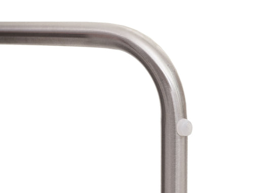 Cosmo Casa - Set van 6 Eetkamerstoelen - Schommelfunctie - Textiel & Kunstleer - Bruine Suèdelook