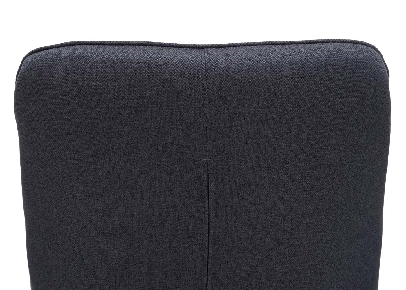 Cosmo Casa - Eetkamerstoelen set van 6 - Met armleuningen - Staal - Donkergrijs - Retro design