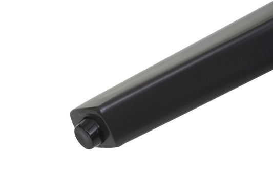 Cosmo Casa - Eetkamerstoelen set van 6 - Met armleuningen - Staal - Donkergrijs - Retro design