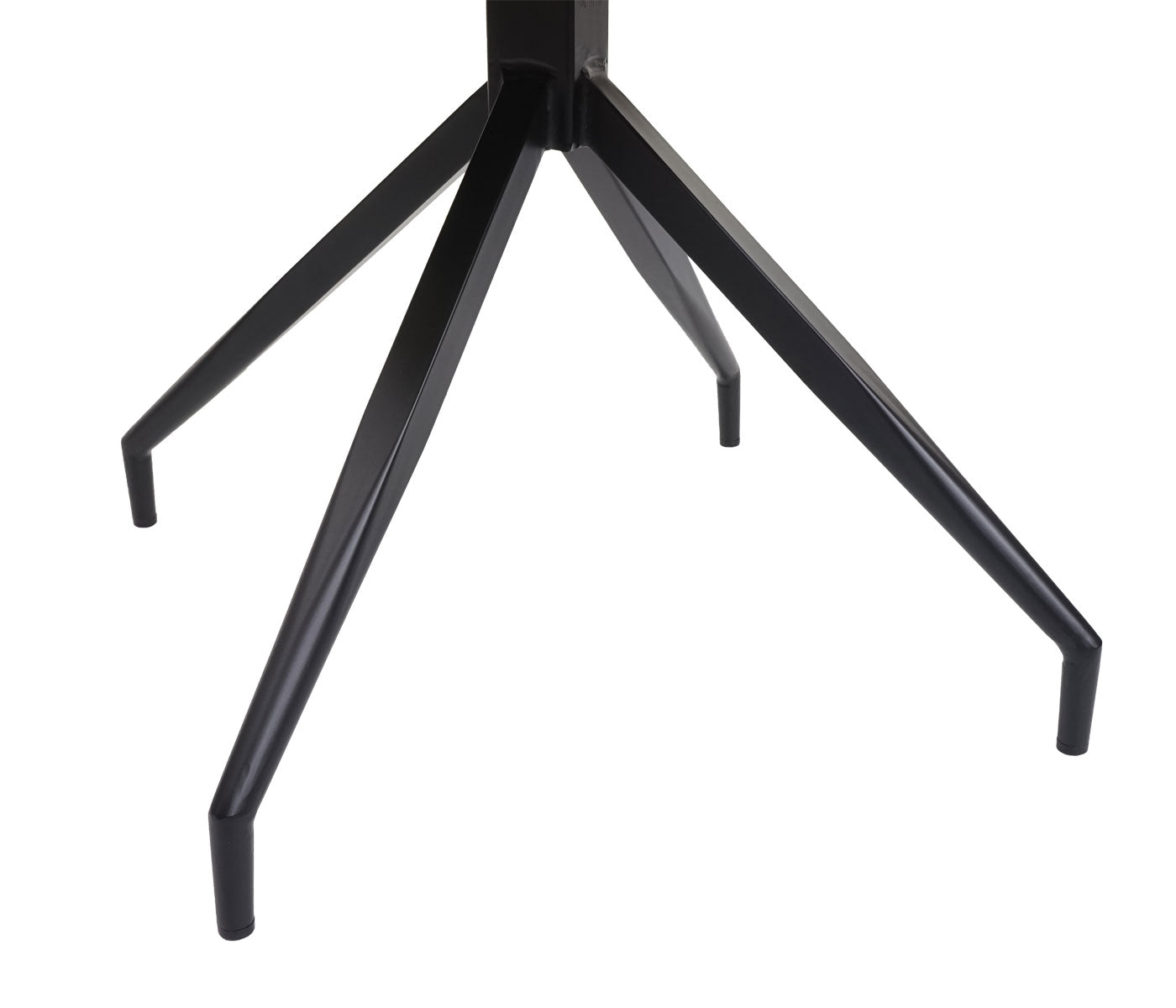 Cosmo Casa - Set van 6 Eetkamerstoelen - Armleuningen - Metaal & Textiel - Geel