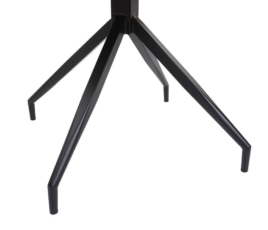 Cosmo Casa - Set van 6 Eetkamerstoelen - Armleuningen - Metaal & Textiel - Crème-Beige