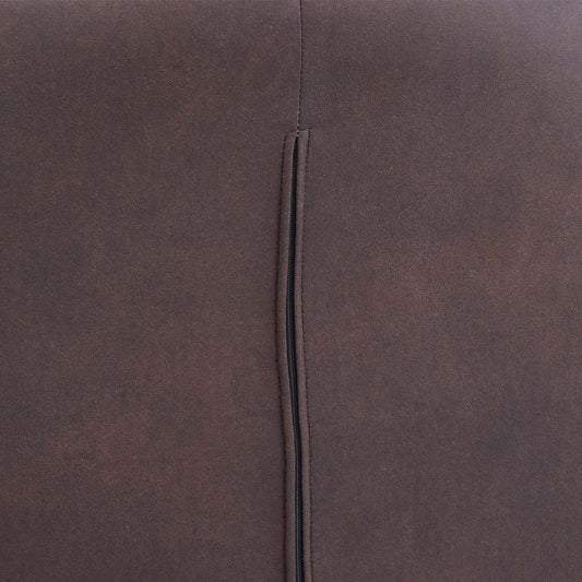 Cosmo Casa - Set van 6 Eetkamerstoelen - Swivel - Textiel - Bruin-Donkerbruin