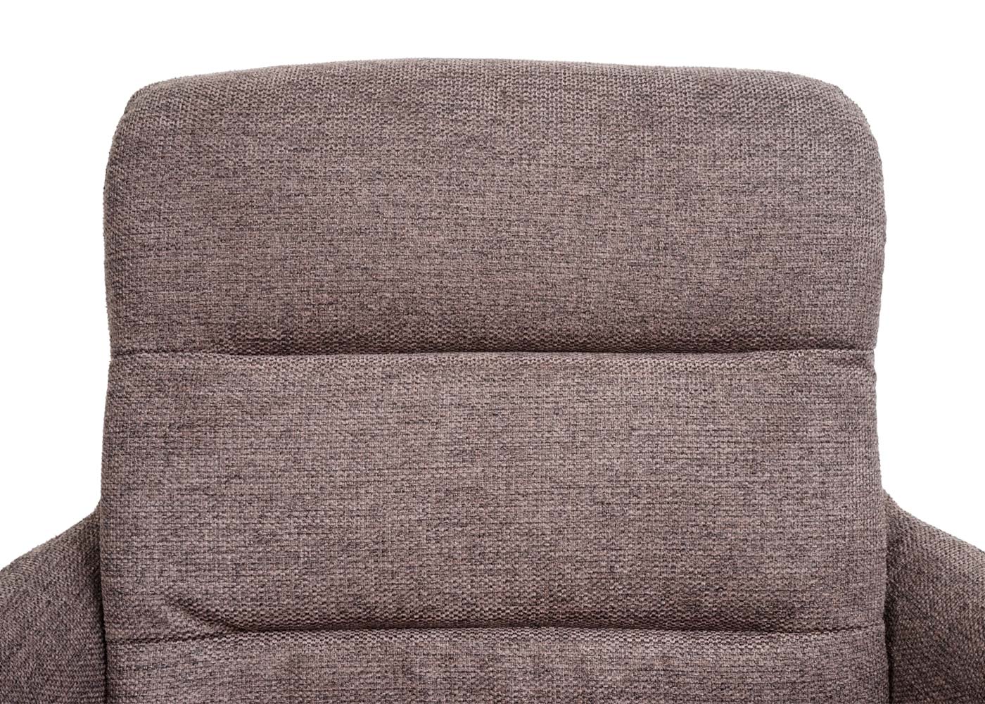 Cosmo Casa - Set van 6 Eetkamerstoelen - Swivel - Textiel - Bruin-Donkerbruin