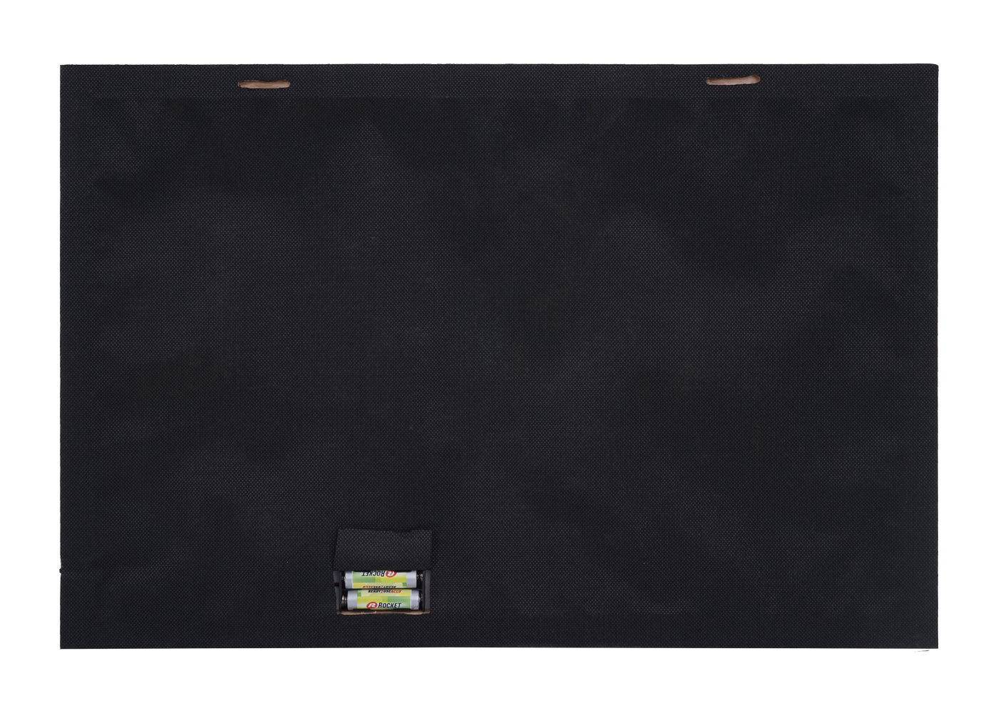 Cosmo Casa - Wanddecoratie - LED-Canvasfoto - Verlichte Foto - Boeddha - Zwart