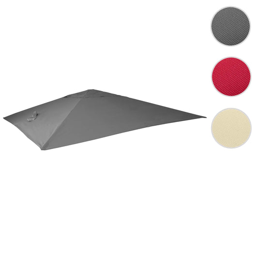 Cosmo Casa - Vervanghoes - Parasolhoes - Polyester - Bordeauxrood - 3,5×3,5 m (Ø 4,95 m) - 4 kg