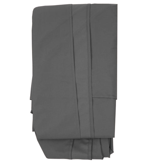 Cosmo Casa - Vervanghoes - Met flap - Polyester - Antraciet - 3×3 m (Ø 4,24 m) - 3 kg