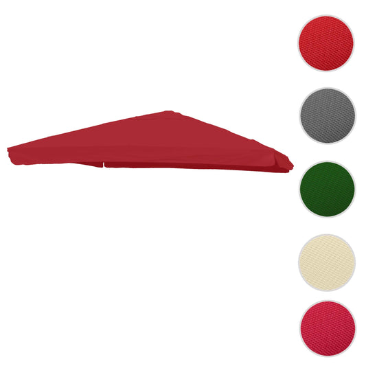 Cosmo Casa - Vervanghoes - Met flap - Polyester - Bordeauxrood - 3×4 m (Ø 5 m) - 4 kg